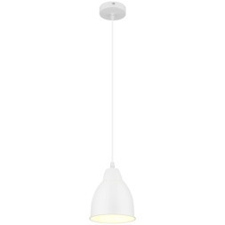 Подвесной светильник с 1 плафоном Arte Lamp A2054SP-1WH BRACCIO под лампу 1xE27 60W