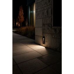 A7123IN-1BK ARTE LAMP PIAZZA Уличный встраиваемый светильник в стены для подсветки лестниц и дорожек