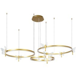 Подвесная люстра Arte Lamp DARCY A2187LM-3GO