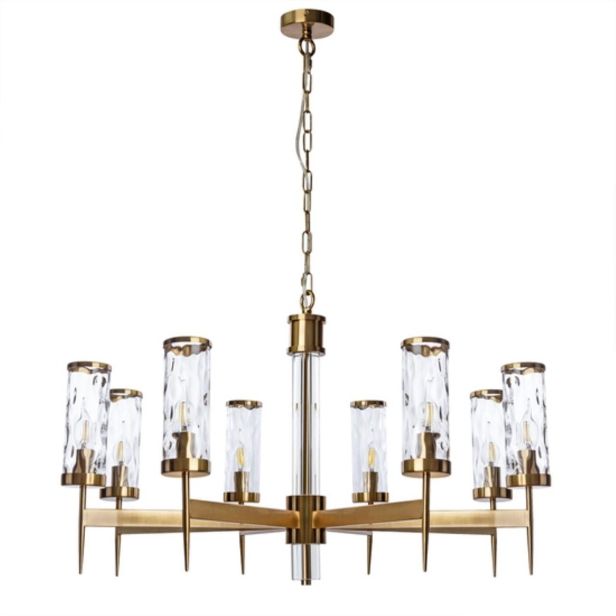 Люстра подвесная Divinare 4505/17 LM-8 SHAM под лампы 8xE14 40W