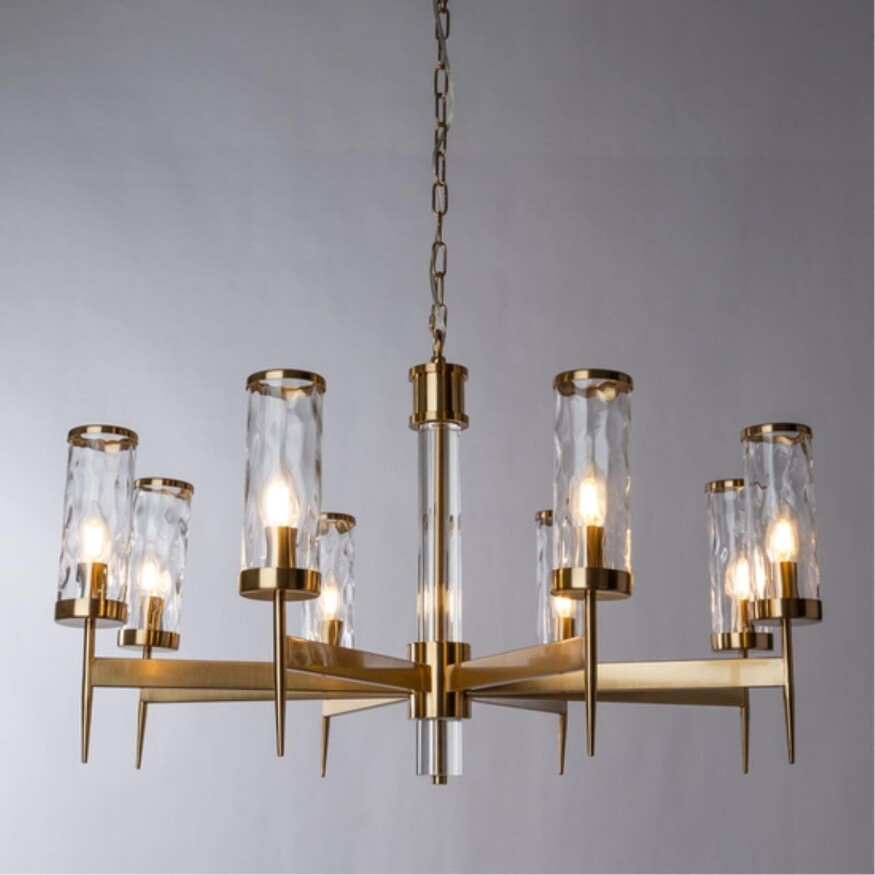 Люстра подвесная Divinare 4505/17 LM-8 SHAM под лампы 8xE14 40W