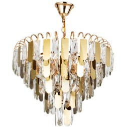 Подвесная люстра хрустальная Vivien A2719SP-6GO