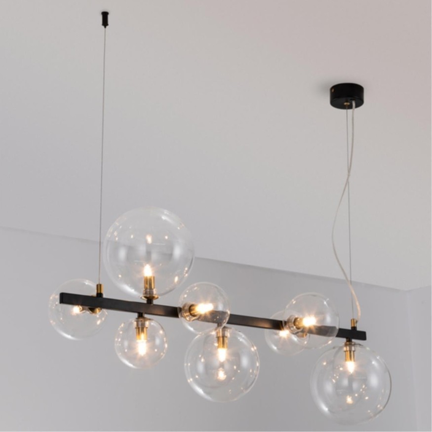 Люстра подвесная Arte Lamp A7790SP-8BK VINCENT под лампы 8xG9 40W