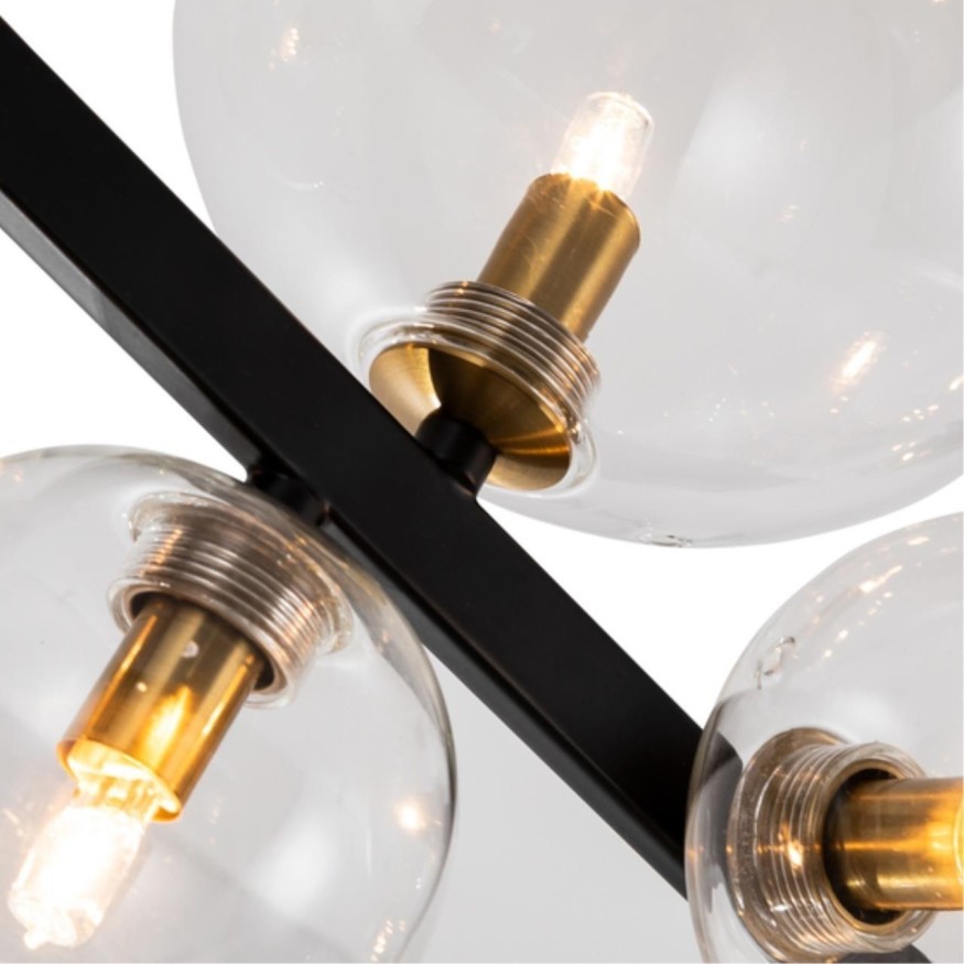 Люстра подвесная Arte Lamp A7790SP-8BK VINCENT под лампы 8xG9 40W