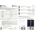Arte Lamp A70C-01CH-WF SMART Контроллер для одноцветных лент, вкл/выкл. и диммирование по ШИМ 2000гц, макс. нагрузка 12V 180Вт, или 24V 360Вт (работает с пультом A70RC-01CH-BK 2.4GHz, Wi-Fi, Bluetooth 4.0, TUYA Smart Life app, Яндекс Алиса
