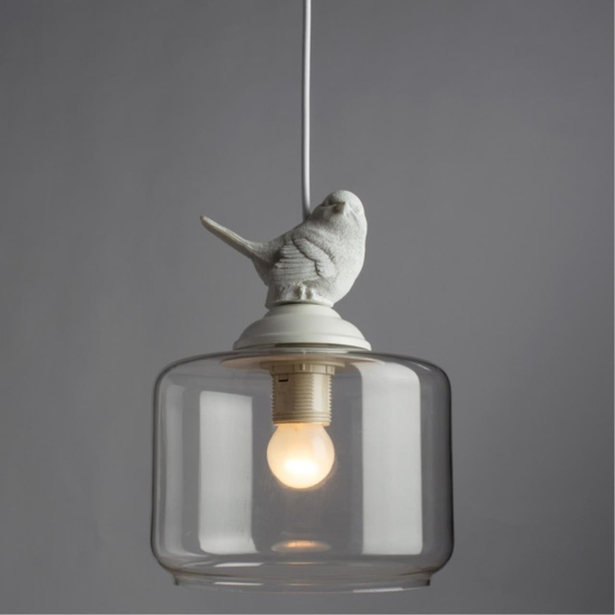 Подвесной светильник с 1 плафоном Arte Lamp A8029SP-1WH PASSERO под лампу 1xE27 40W