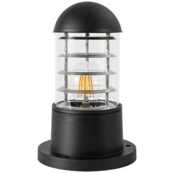 Уличный наземный светильник Arte Lamp A5217FN-1BK COPPIA IP44 под лампу 1xE27 20W