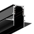 Магнитный шинопровод 2м встраиваемый в ГКЛ 9мм черный Arte Lamp LineaA470206