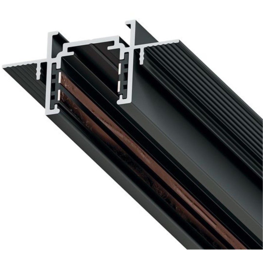 Тонкий магнитный шинопровод 1м встраиваемый в ГКЛ потолок 12.5мм Arte Lamp Optima A730106