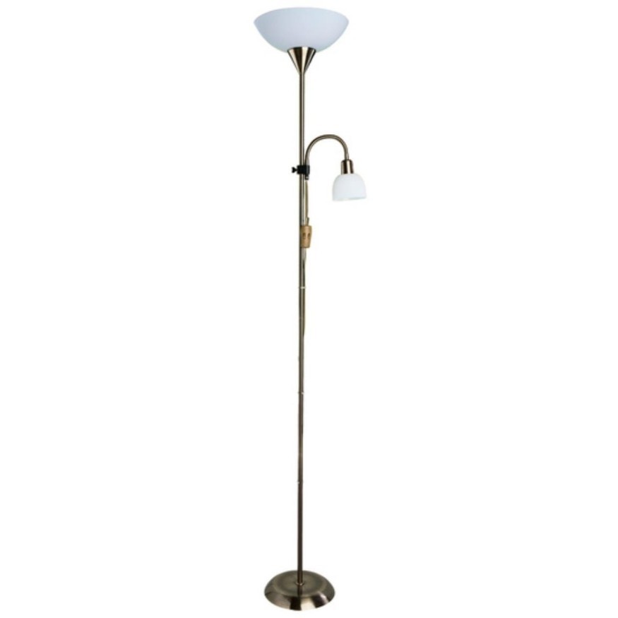 Торшер для чтения Arte Lamp A9569PN-2AB DUETTO под лампу 1xE27 60W