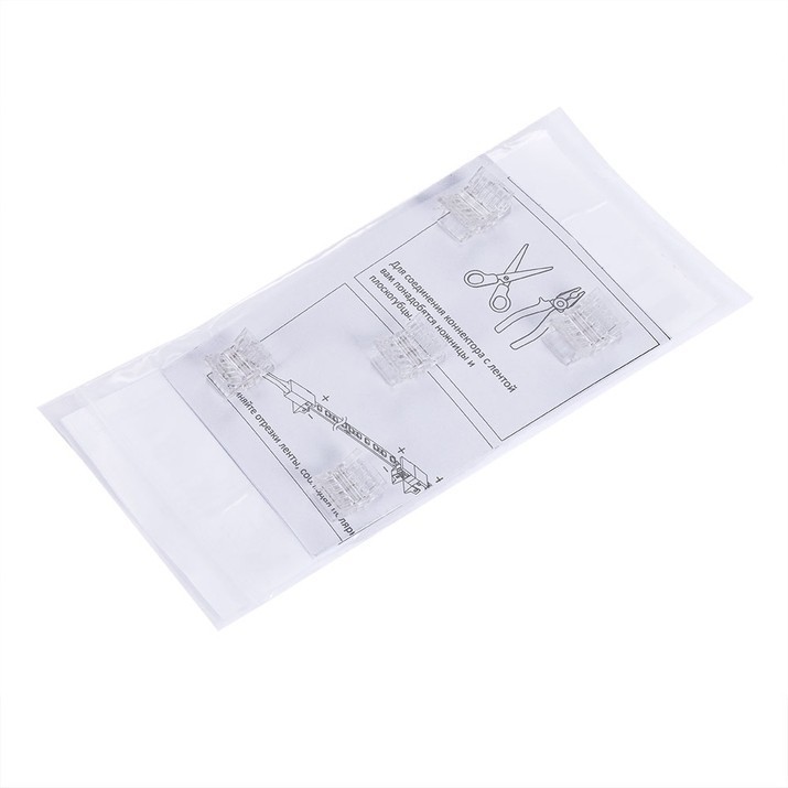 Коннектор (5 шт) токопроводящий для 10мм светодиодной MIX ленты Arte Lamp STRIP-ACCESSORIES A32-10-MIX