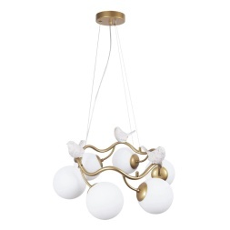 Люстра подвесная Arte Lamp A9712LM-6SG