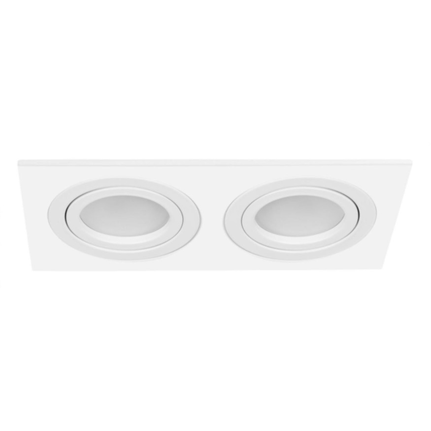 Встраиваемый светильник Arte Lamp A2168PL-2WH TARF под лампы 2xGU10 50W