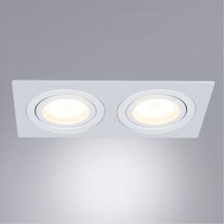 Встраиваемый светильник Arte Lamp A2168PL-2WH TARF под лампы 2xGU10 50W