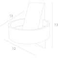 Декоративная подсветка Arte Lamp ANELLO A1705AP-1WH