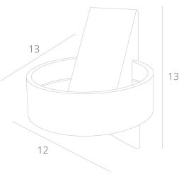 Декоративная подсветка Arte Lamp ANELLO A1705AP-1WH