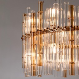 Подвесная люстра Arte Lamp CRYSTALLA A4111LM-16GO