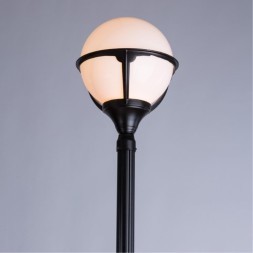 Уличный наземный светильник Arte Lamp A1497PA-1BK MONACO IP44 под лампу 1xE27 75W