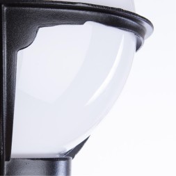 Уличный наземный светильник Arte Lamp A1497PA-1BK MONACO IP44 под лампу 1xE27 75W