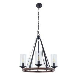 Люстра подвесная Arte Lamp A7014SP-5BK DALIM под лампы 5xE14 60W