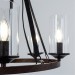 Люстра подвесная Arte Lamp A7014SP-5BK DALIM под лампы 5xE14 60W