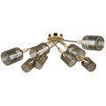 Потолочная люстра c 8 стеклянными плафонами Arte Lamp MARIA A4536PL-8AB цоколь Е27