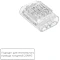 Arte Lamp A50-20-5PIN Прозрачная соединительная клемма (5шт) трехжильного провода (арт. A20-5W), соединение проводов без пайки, 4.5 А, max 300V, макс. сечение провода 0,52 мм²