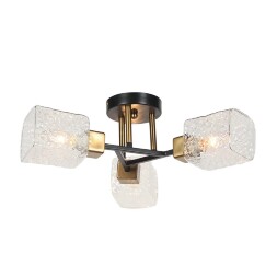 Люстра потолочная Arte Lamp A1547PL-3BK CHICAGO под лампы 3xE14 40W