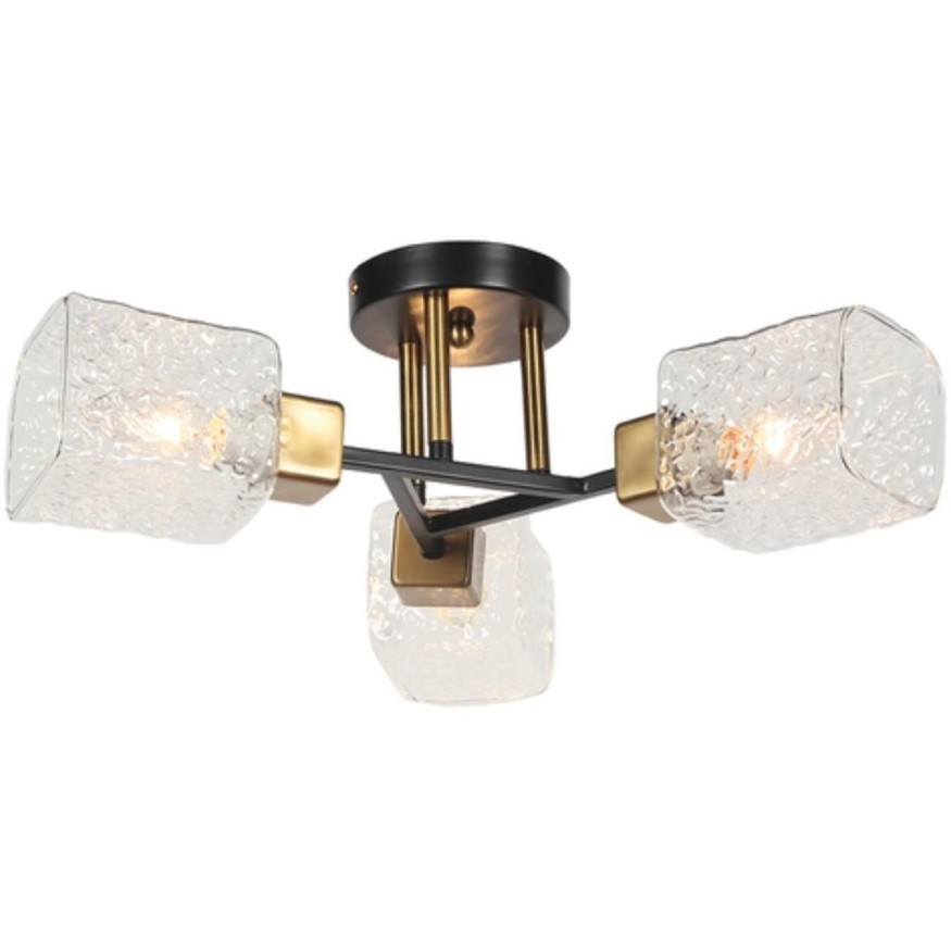 Люстра потолочная Arte Lamp A1547PL-3BK CHICAGO под лампы 3xE14 40W