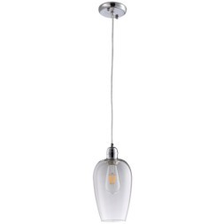 Подвесной светильник с 1 плафоном Arte Lamp A9291SP-1CC TRENTO под лампу 1xE27 40W