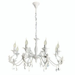 Люстра подвесная Arte Lamp A5349LM-8WH ANGELINA под лампы 8xE14 40W