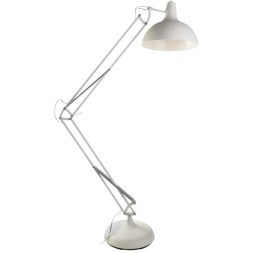 Торшер для чтения Arte Lamp A2487PN-1WH GOLIATH под лампу 1xE27 60W