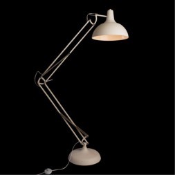 Торшер для чтения Arte Lamp A2487PN-1WH GOLIATH под лампу 1xE27 60W