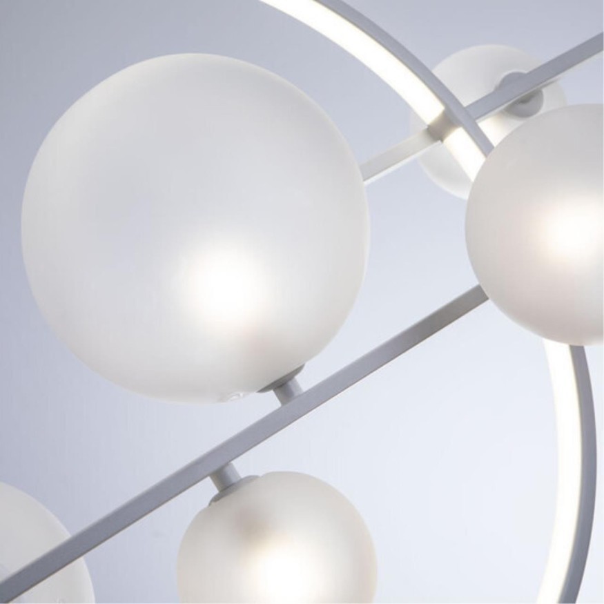 Люстра на штанге Arte Lamp SATURN A7790SP-75WH