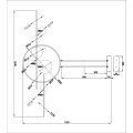 Люстра на штанге Arte Lamp SATURN A7790SP-75WH