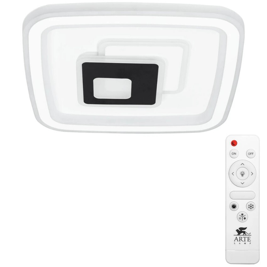 Потолочный светильник светодиодный с пультом Forma A1437PL-72WH