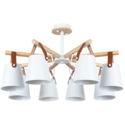 Люстра потолочная Arte Lamp A7032PL-8WH Thomas под лампы 8xE27 60W