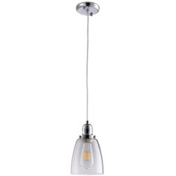 Подвесной светильник с 1 плафоном Arte Lamp A9387SP-1CC TRENTO под лампу 1xE27 40W