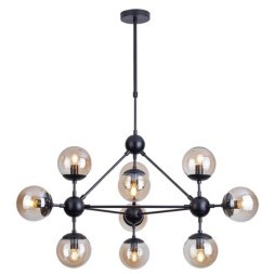 СВЕТИЛЬНИК ПОДВЕСНОЙ ARTE LAMP BOLLA A1664SP-10BK