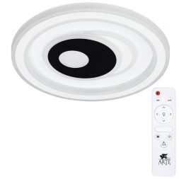 Потолочный светильник светодиодный с пультом Forma A1438PL-72WH