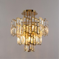 Потолочная люстра хрустальная Mintaka A1005PL-8GO