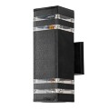 Уличный настенный светильник Arte Lamp A4421AL-2BK HADAR IP44 под лампы 2xE27 20W