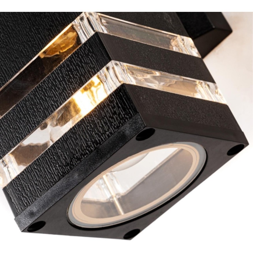 Уличный настенный светильник Arte Lamp A4421AL-2BK HADAR IP44 под лампы 2xE27 20W