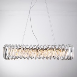 Люстра хрустальная Divinare 7568/02 SP-12 Megan под лампы 12xE14 60W