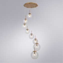 Длинный подвесной светильник Arte Lamp A1900SP-8AB VOLARE под лампы 8xE14 40W