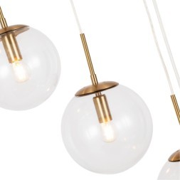Длинный подвесной светильник Arte Lamp A1900SP-8AB VOLARE под лампы 8xE14 40W
