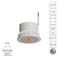 A22071-4K Светодиодный модуль диммируемый по TRIAC 7Вт 4000К 700лм RA95 36° PF<0.5 IP20 220В, пульсация менее 5% (замена ламп MR16 цоколей GU10 и GU5.3) Arte Lamp ORE