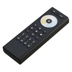 Arte Lamp A70RC-02CH-BK Пульт управления MIX светодиодными лентами, регулировка яркости, смена цветности 2700-6000К и вкл-выкл. используется с двуканальным контроллером A70C-02CH-WF