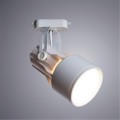 Однофазный двужильный трековый светильник Arte Lamp A6252PL-1WH LYRA под сменную лампу Е27