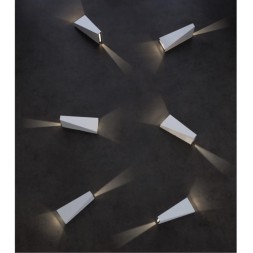 Уличный настенный светильник Arte Lamp A1524AL-1WH COMETA IP54 светодиодный LED 6W